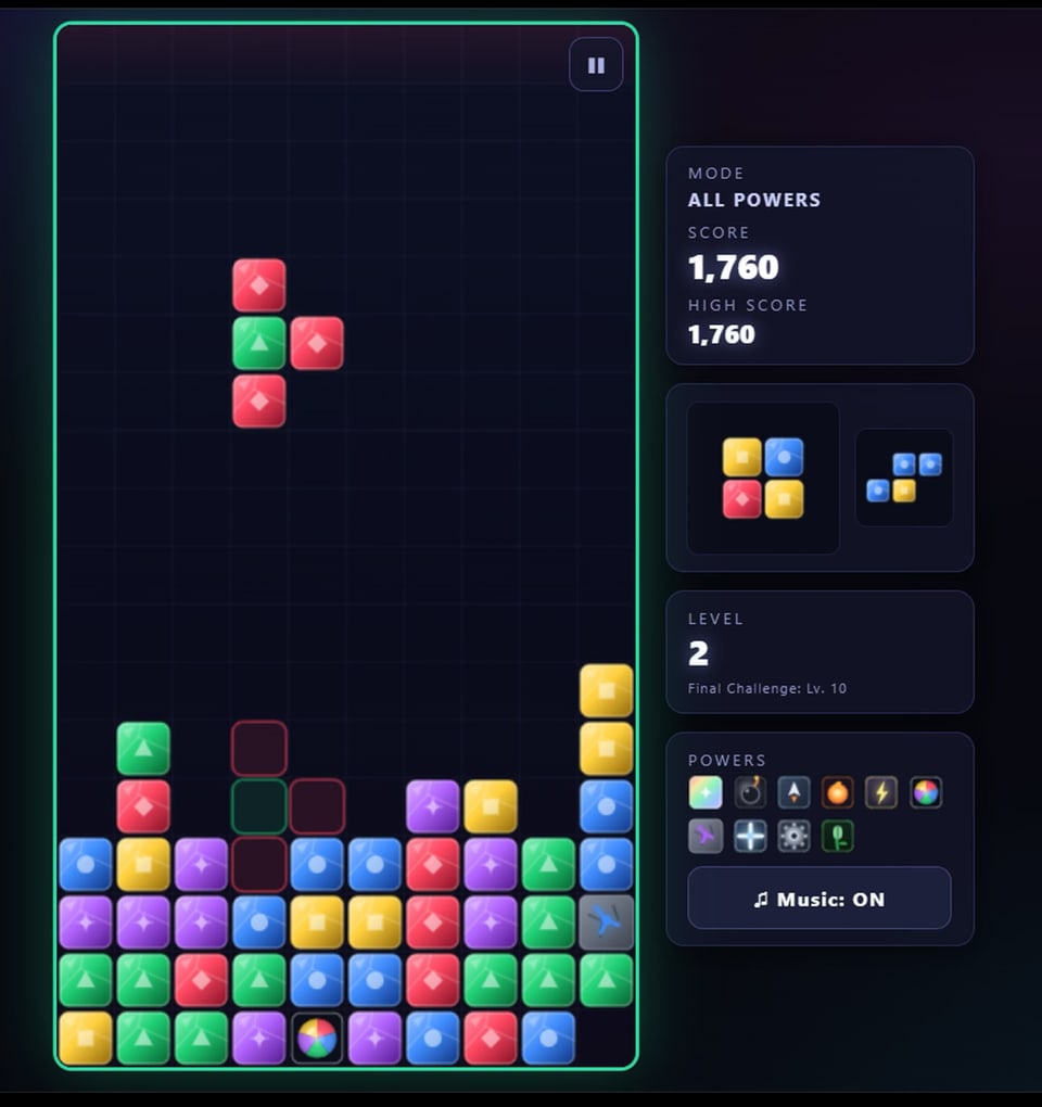 All Powers mode mid-game